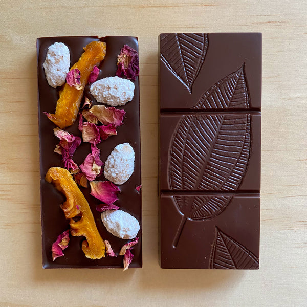 Chocolate Peachy Block