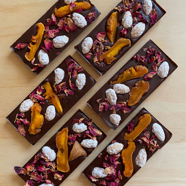 Chocolate Peachy Block