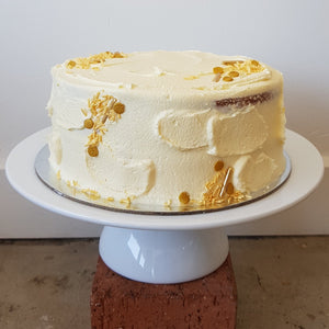 Vanilla sour cream cake
